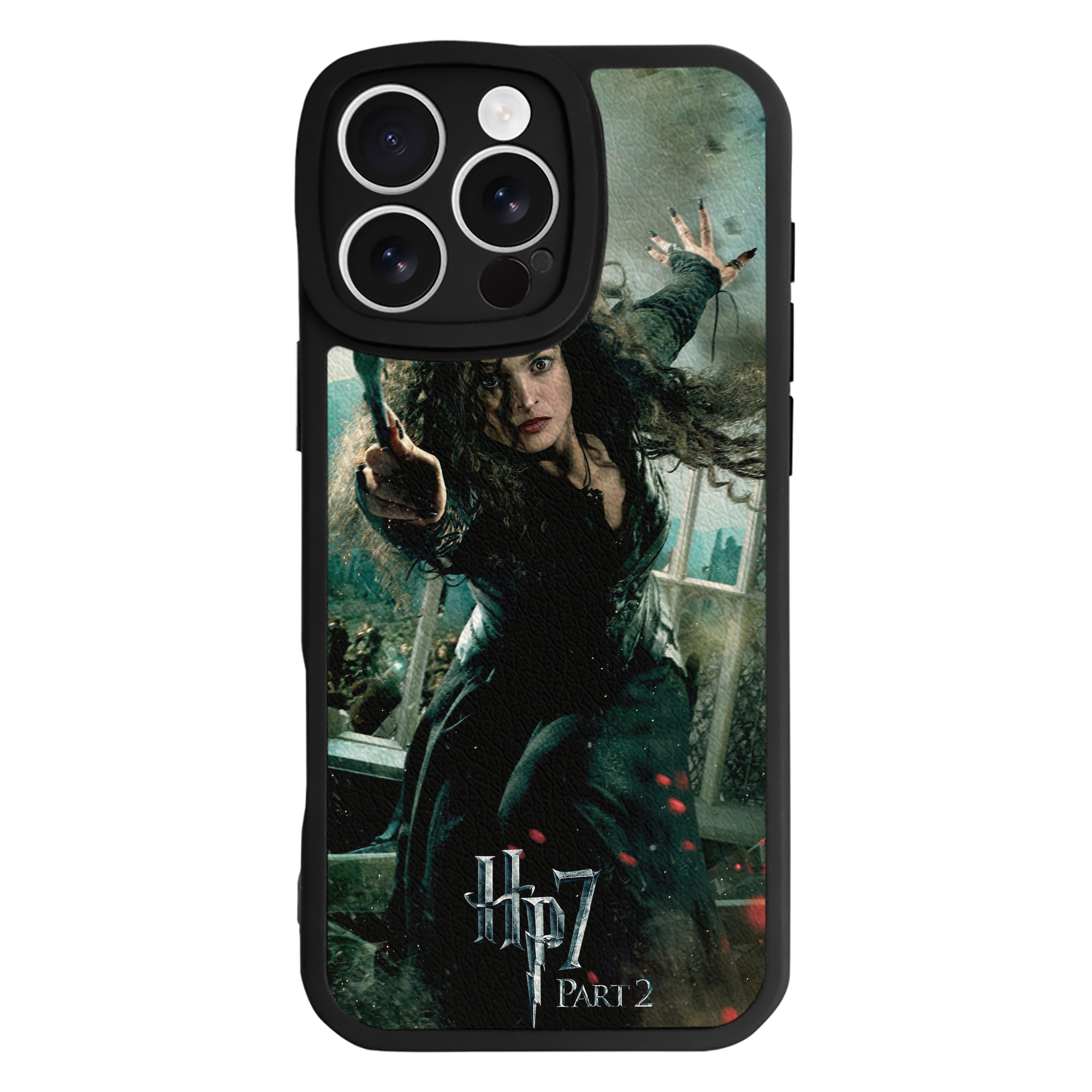 （画像用） Harry Potter ハリー・ポッターシリーズ 【iPhone 16シリーズ対応】シリコンスマホケース（レザー調） 材質：シリコン